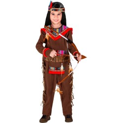 Widmann - Costume Indiano per Bambini 104 cm, 01585