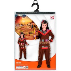 Widmann - Costume Indiano per Bambini 104 cm, 01585