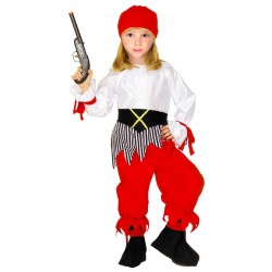 Widmann - Costume Piratessa per Bambini 116 cm (4/5 anni), 43805