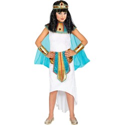 Widmann - Costume per bambini 116 cm (4/5 anni), Regina Egiziana, Cleopatra, Halloween, Carnevale, 09415