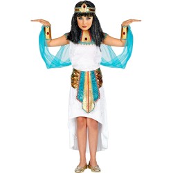 Widmann - Costume per bambini 116 cm (4/5 anni), Regina Egiziana, Cleopatra, Halloween, Carnevale, 09415