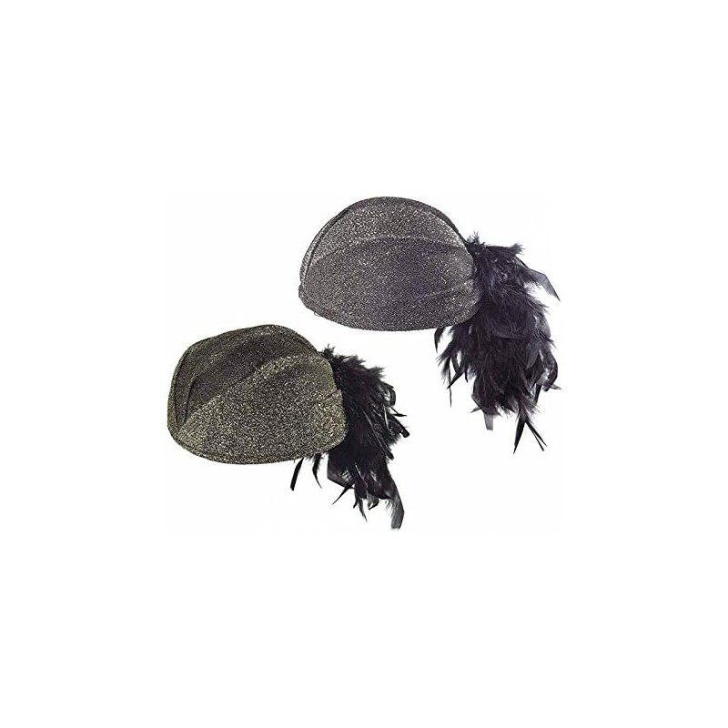 Widmann - Cappello "LILLY" Rivestito in Lurex, 2 Assortimenti (Oro/Argento), 2550L