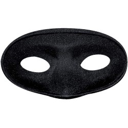 Widmann - Maschera Domino Masquerade Nero, 6403W