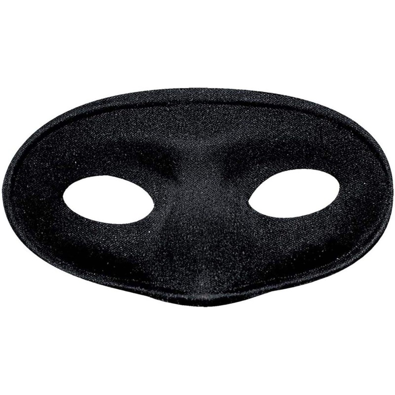 Widmann - Maschera Domino Masquerade Nero, 6403W