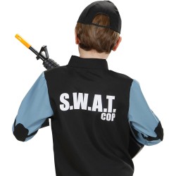 Widmann - Costume da bambino S.W.A.T. Unità speciale, uniforme, polizia, Tg. (158 cm - 11/13 anni), 76548