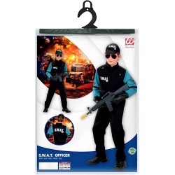 Widmann - Costume da bambino S.W.A.T. Unità speciale, uniforme, polizia, Tg. (158 cm - 11/13 anni), 76548