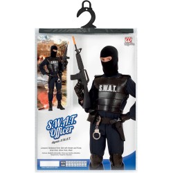 Widmann - Costume da bambino S.W.A.T., agente, servizio di sicurezza, (158 cm - 11/13 anni), 55348