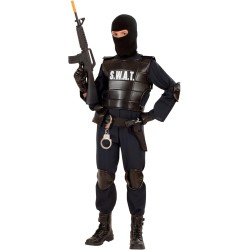 Widmann - Costume da bambino S.W.A.T., agente, servizio di sicurezza, (158 cm - 11/13 anni), 55348