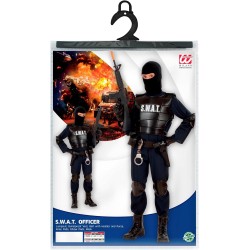 Widmann - Costume da bambino S.W.A.T., agente, servizio di sicurezza, (158 cm - 11/13 anni), 55348