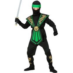 Widmann - Costume da bambino Ninja, Guerriero Giapponese, Tg. (140 cm - 8/10 anni), 38517