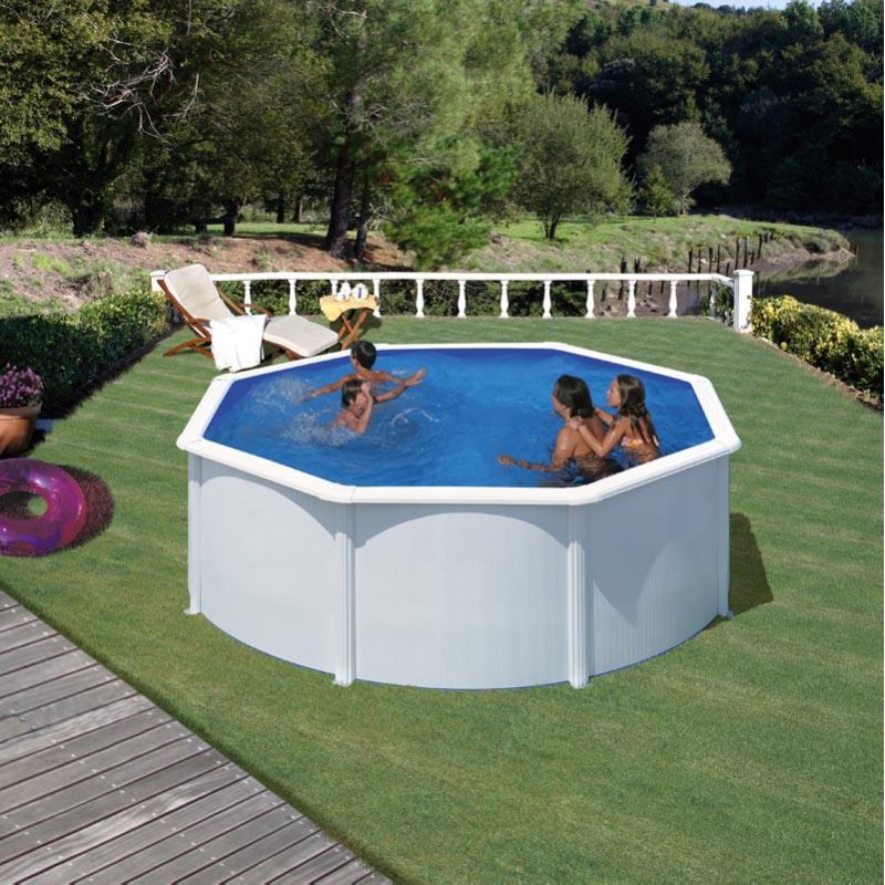 Piscina acciaio GRE serie FIDJI 300x120h tonda