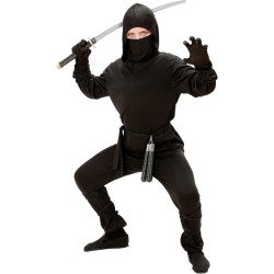 Widmann - Costume da Ninja per bambini (158 cm - 11/13 anni), 02648