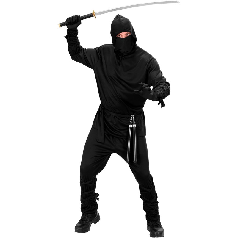 Widmann - Costume da Ninja Adulto Tg. XXL, 02770