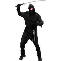 Widmann - Costume da Ninja Adulto Tg. S, 02771