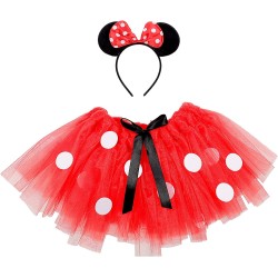 Widmann - Costume Topina (Tutu, Orecchie) (110 Cm - 3/4 Anni) Party E Carnevale per Bambini, 96531