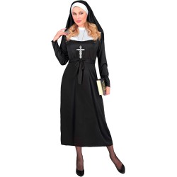 Widmann - Costume da suora, abito, suora del convento, costume da chiesa, Tg. XXL Adulto, 27520