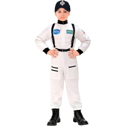 Widmann - Costume da Astronauta per bambini, Tg. (164 cm - 14/16 anni), Tuta spaziale, Viaggiatore spaziale, 11029