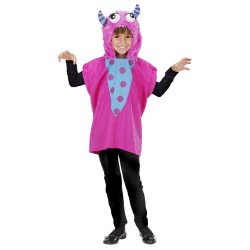 Widmann - Costume con Cappuccio Mostro Rosa, Bambini Unisex Tg. ASS, 9299K