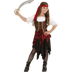 Widmann - Costume da Pirata per bambini Tg. (140 cm - 8/10 anni), bucaniere, 05597