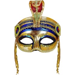 Widmann - Maschera Faraone per Adulto Domini, Multicolore, 07789