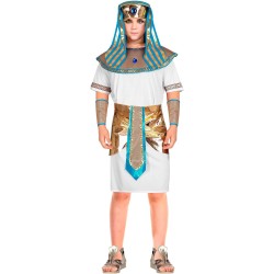 Widmann - Costume da bambino Faraone Tg. (140 cm - 8/10 anni), Tutankhamon, sovrano egizio, 08127