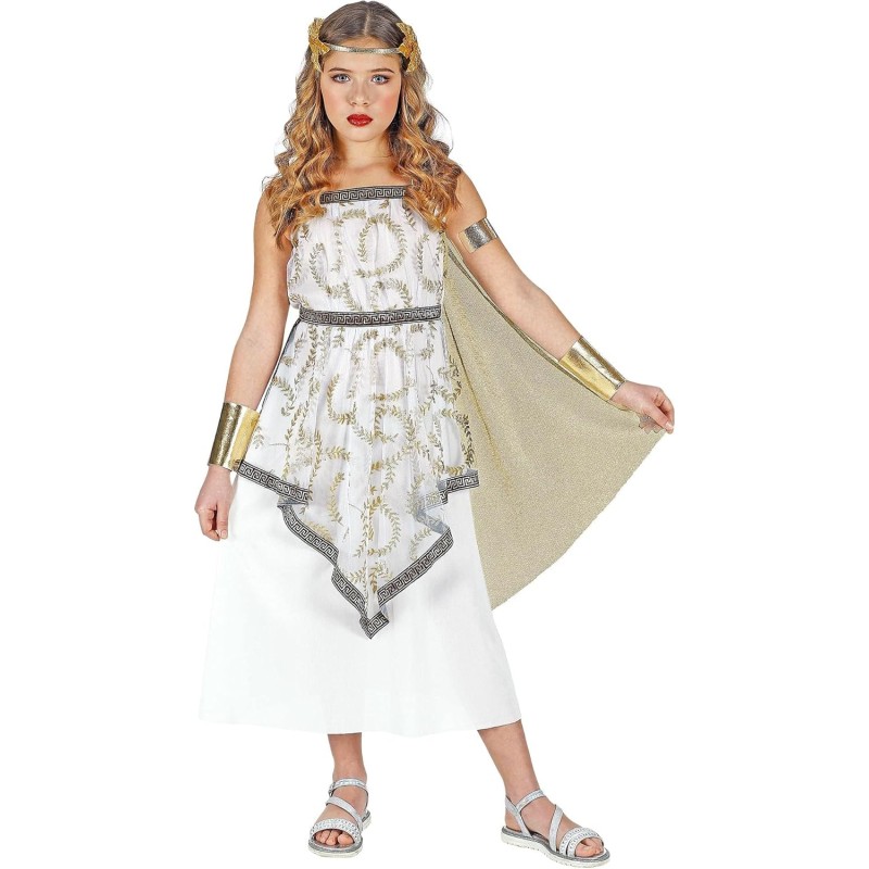 Widmann - Costume da Dea Greca per bambini, Tg. (158 cm - 11/13 anni), 01878