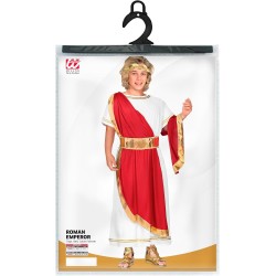 Widmann - Costume per bambini Tg. (158 cm - 11/13 anni) da Imperatore Romano, Cesare, 09118