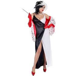 Widmann - Costume Demonia Tg. L con Mantellina, Diavolo, costume in maschera, Halloween, 75763