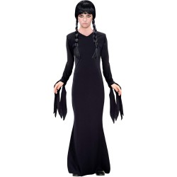 Widmann - Costume da Bambina Dark Girl Tg. (164 cm - 14/16 anni), abito gotico, strega, Halloween, 60609