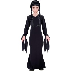 Widmann - Costume da Bambina Dark Girl Tg. (164 cm - 14/16 anni), abito gotico, strega, Halloween, 60609