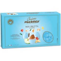 MAXTRIS Confetti Tenerezza al Cioccolato Frutta Celeste 1Kg, MAXFRUAZZ