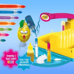 CRAYOLA - Laboratorio dei Pennarelli Profumelli Neon, Crea i tuoi Pennarelli Profumati con Colori Neon, Attività Creativa, 25-59