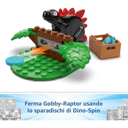 LEGO 11200 Marvel Battaglia con il Raptor al Quartier Generale sull’Albero di Spider-Man e Gobby, Giochi Educativi per Bambini d