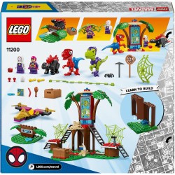 LEGO 11200 Marvel Battaglia con il Raptor al Quartier Generale sull’Albero di Spider-Man e Gobby, Giochi Educativi per Bambini d