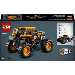 LEGO Technic 42199 - Pull-Back Monster Jam DIGatron, Monster Truck Giocattolo da Costruire, Idee Regalo di Compleanno per i Fan 