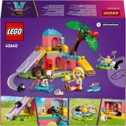 LEGO Friends 42640 - Il Parco Giochi dei Porcellini d’India, per Bambine da 5 Anni per la Cura degli Animali Domestici, Giocatto