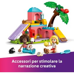 LEGO Friends 42640 - Il Parco Giochi dei Porcellini d’India, per Bambine da 5 Anni per la Cura degli Animali Domestici, Giocatto