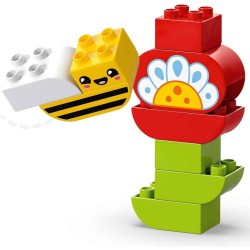 LEGO DUPLO 10444 - Giardino e Fiori Creativi, Giochi Educativi per Apprendimento dei Numeri con Insetti e Animali Giocattolo e M