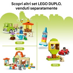 LEGO DUPLO 10444 - Giardino e Fiori Creativi, Giochi Educativi per Apprendimento dei Numeri con Insetti e Animali Giocattolo e M