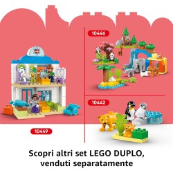 LEGO DUPLO 10445 - Auto da Corsa e Piloti Team F1, Macchina Giocattolo da Costruire, Giochi Creativi e Didattici, Idea Regalo di