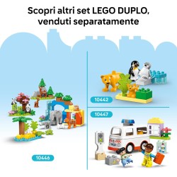 LEGO DUPLO 10449 - Prime Esperienze: Visita dal Dottore, Giocattolo Educativo, Giochi di Ruolo Didattici con Personaggi e Access