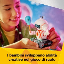 LEGO Creator 31164 - 3 in 1 Robot Spaziale Giocattolo - Si Trasforma in Cane o in Razzo - Set di Costruzioni - Idea Regalo di Co