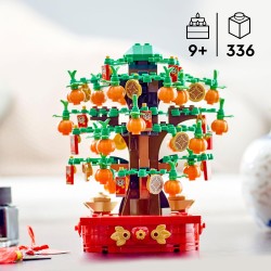 LEGO 40648 - L’Albero dei Soldi, Giochi Creativi da Costruire, Decorazione per il Capodanno Lunare Giocattolo, Idea Regalo per l