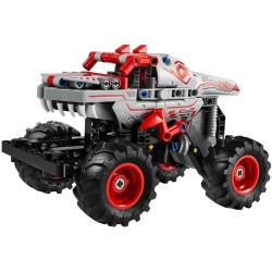 LEGO Technic 42200 - Pull-Back ThunderROARus, Monster Truck Giocattolo da Costruire, Idea Regalo di Compleanno per i Fan dei Vei