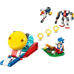 LEGO Sonic 77001 - Duello al Falò di Sonic, Giochi di Avventura con Personaggi del Videogioco tra cui 2 Robot Giocattolo, Idea R