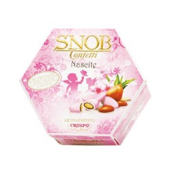 CRISPO Confetti Snob Nascita Bambino, Colore Celeste/Rosa - 500gr, 04942