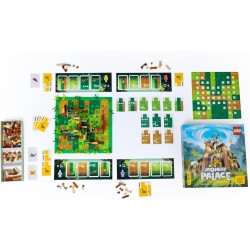 Dotted Games - Monkey Palace: Gioco da tavolo LEGO - Costruisci la tua strada verso la vittoria mattone dopo mattone! Gioco di c