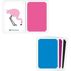 Clementoni - Sapientino Montessori - Carte Colori, Gioco Educativo Montessori Bambini 2 5 Anni, Flashcards per Imparare i Colori