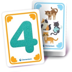 Clementoni - Sapientino Montessori - Numeri Tattili, Gioco Educativo Metodo Montessoriano per Bambini 3-5 Anni con Flashcards pe