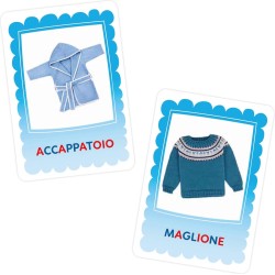 Clementoni - Sapientino Montessori - Alfabeto Tattile, Gioco Educativo per Bambini 3-5 Anni con Flashcards per Imparare Lettere 